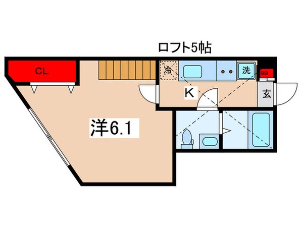 アザーレ・パッシオ栗平の物件間取画像